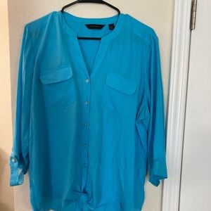 Large blouse from Investments. Only worn once!